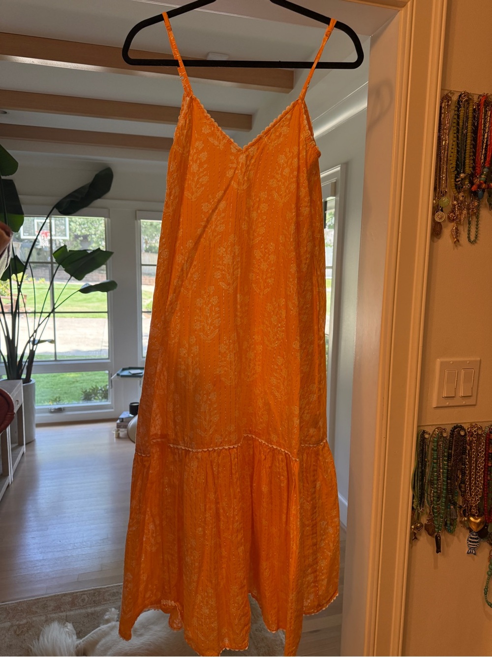 Juliet Dunn Strappy Summer Dress